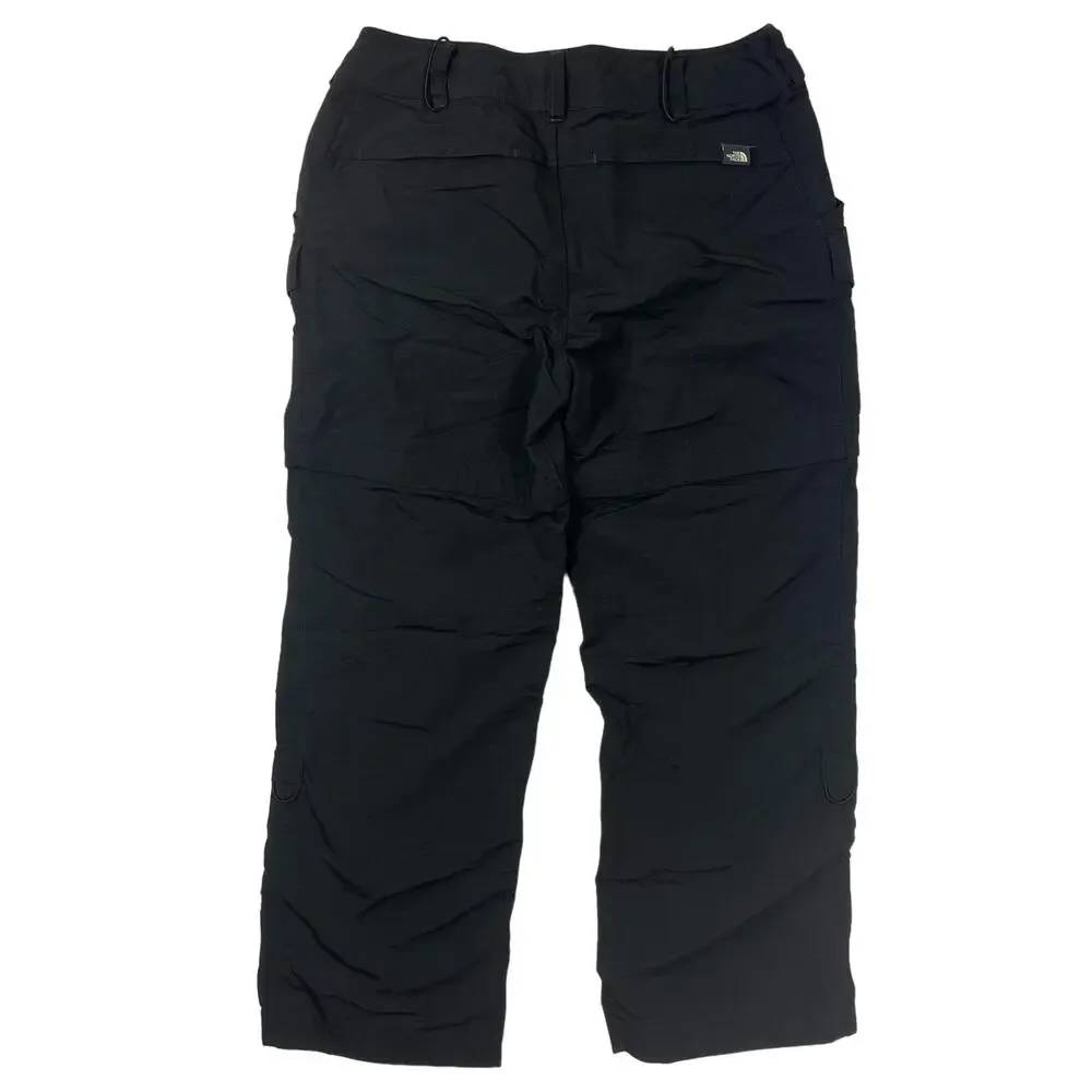 The‎ North Face Women's Convertible Pants Black Nylon Size 10